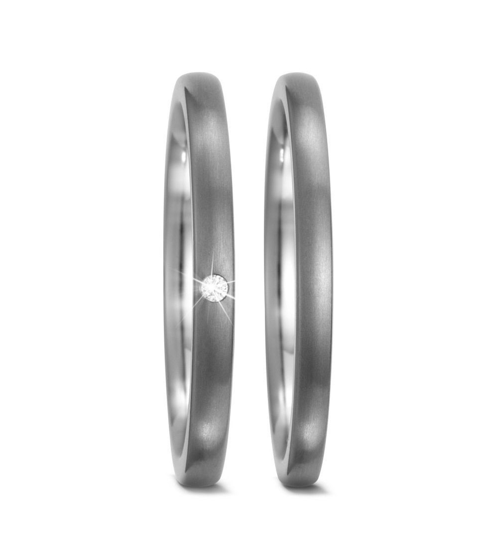 Titanio anillos online boda