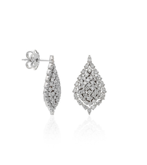 Pendientes Perseo 1,52 | Diamantes - Joyeria - Pendientes de oro blanco con diamantes