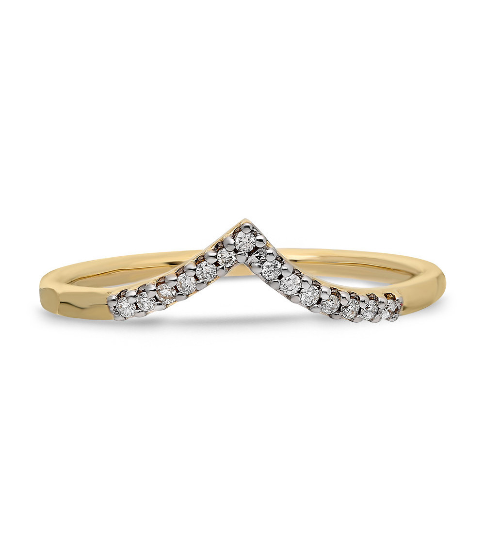 Anillo Tip 0,08 | Diamantes - Joyeria - Anillo de oro con diamantes