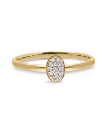 Anillo Columba 0,05 | Diamantes - Joyeria - Anillo de oro con diamantes