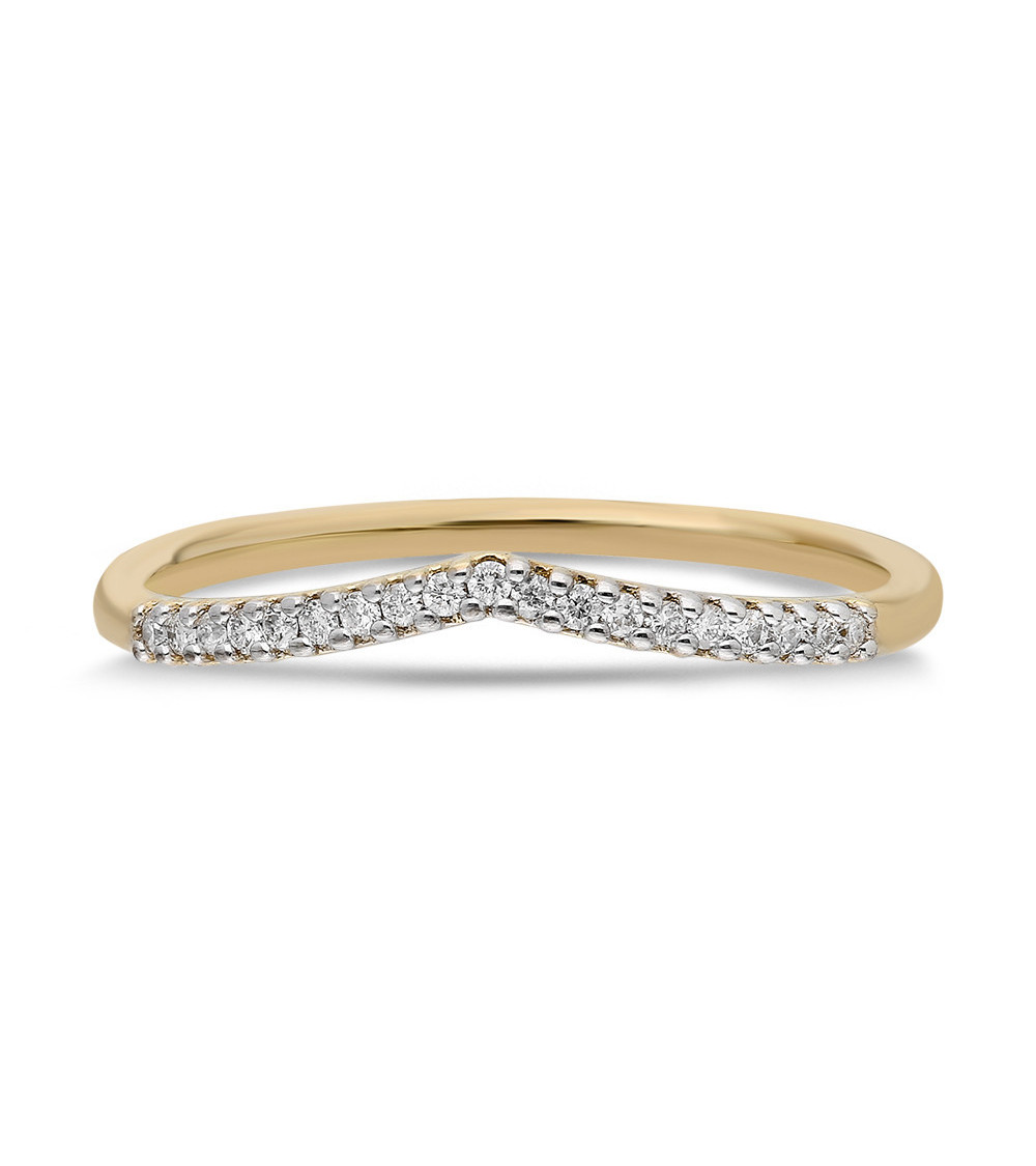 Anillo Ersa 0,09 | Diamantes - Joyeria - Anillo de oro con diamantes