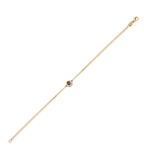 Pulsera Naos Blue 0,20 l Zafiros - Joyeria - Pulsera de oro con un zafiro