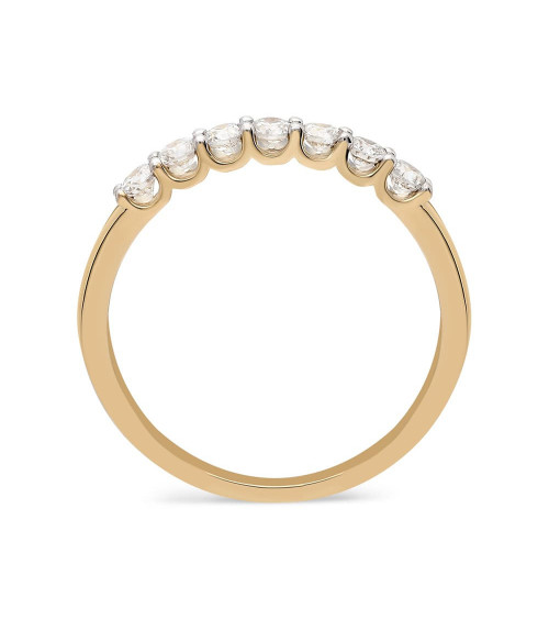 Anillo Tania 0,20 | Diamantes - Joyeria - Anillo de oro eternity con diamantes