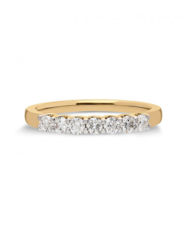 Anillo Tania 0,20 | Diamantes - Joyeria - Anillo de oro eternity con diamantes