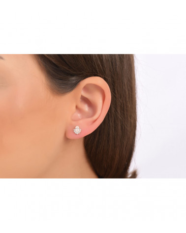 Pendientes Barcelona 0,74 | Diamantes - Joyeria - Pendientes con diamantes ovales