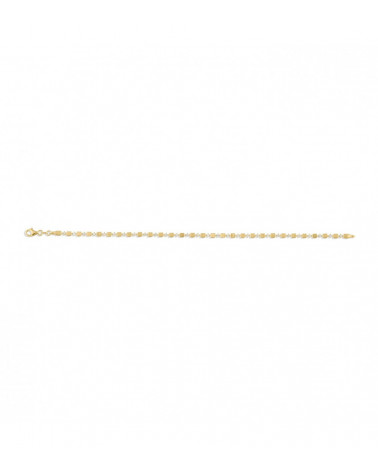 Comprar pulsera de oro amarillo económica con diamantes | Staring