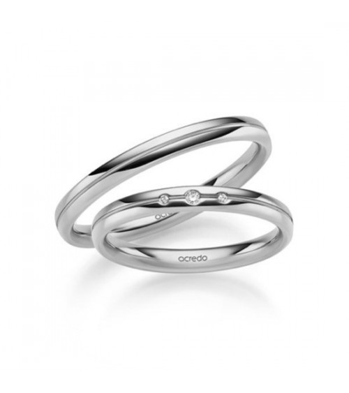 Finos anillos de boda de Platino al mejor precio con certificado.