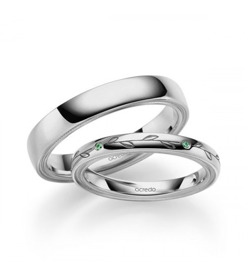 Finos anillos de boda de Platino al mejor precio con certificado.