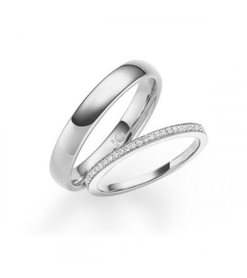 Finos anillos de boda de Platino al mejor precio con certificado.