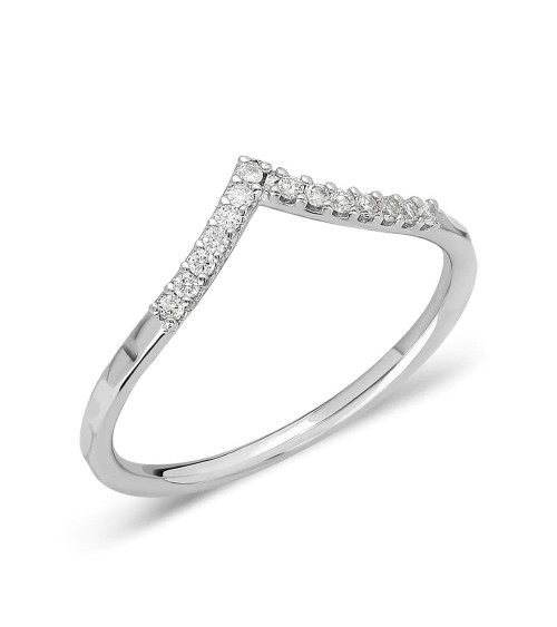 Anillo Tip 0,08 | Diamantes - Joyeria - Anillo de oro con diamantes