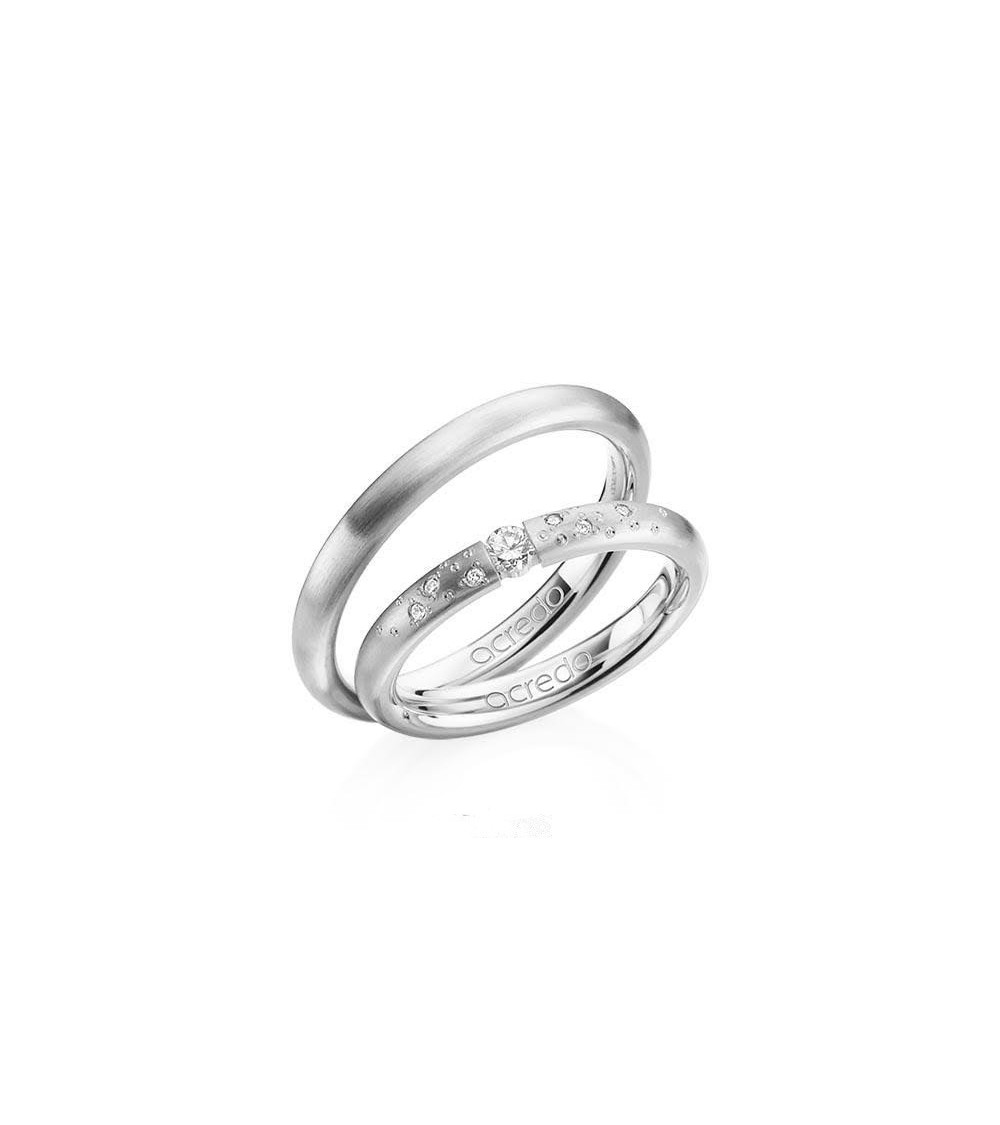 Los diseños más bonitos y precioso en anillos de boda de Platino