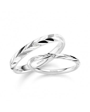 Anillos de boda exclusivos en Tenerife en oro blanco I Staring