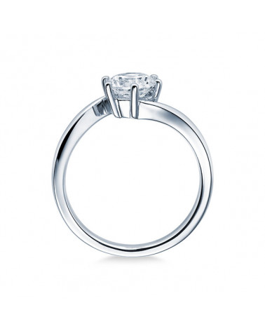 Anillo de pedida con diamante artificial en Barcelona | Staring