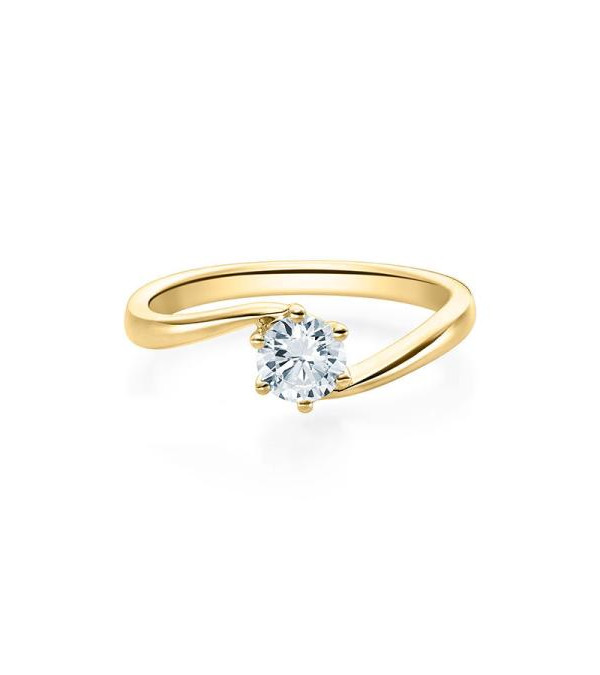 Anillo de pedida con diamante artificial en Tenerife | Staring