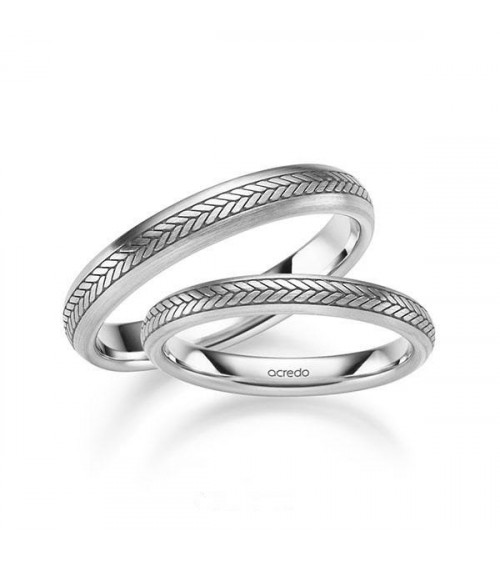 Anillos de boda en platino disponibles en Barcelona  | Staring