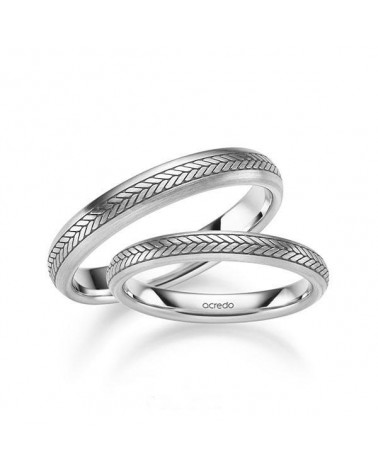 Anillos de boda en platino disponibles en Barcelona  | Staring