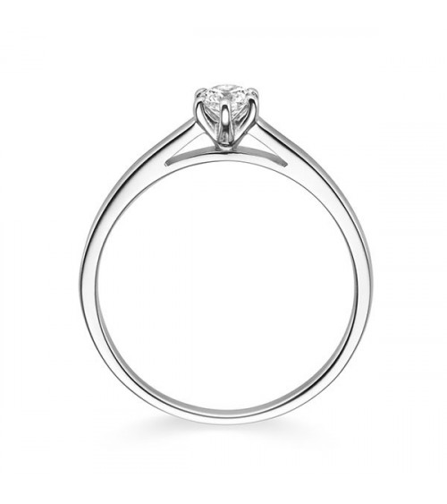 Anillo de compromiso combinado con diamante de laboratorio | Staring