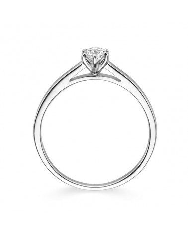 Anillo de compromiso combinado con diamante de laboratorio | Staring