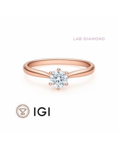 Anillo de pedida con diamante sintético en Mallorca | Staring