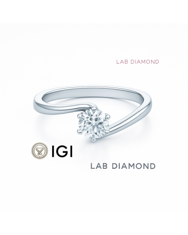 Anillo de pedida con diamante artificial en Tenerife | Staring