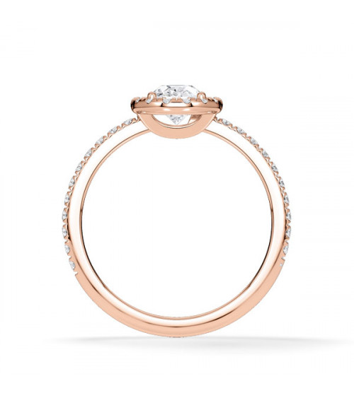 Anillos de pedida combinados con diamantes sintéticos | Staring