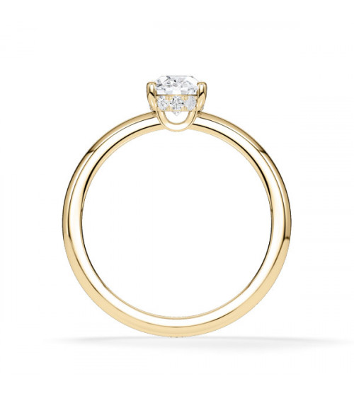 Lab-grown diamond solitaire engagement rings | Staring