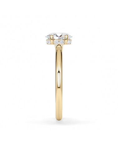 Lab-grown diamond solitaire engagement rings | Staring