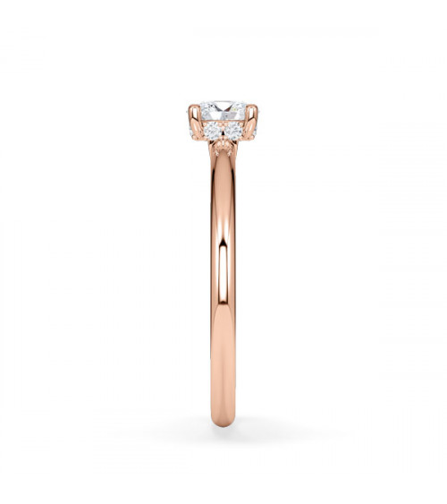 Anillos de compromiso solitarios con diamantes naturales | Staring