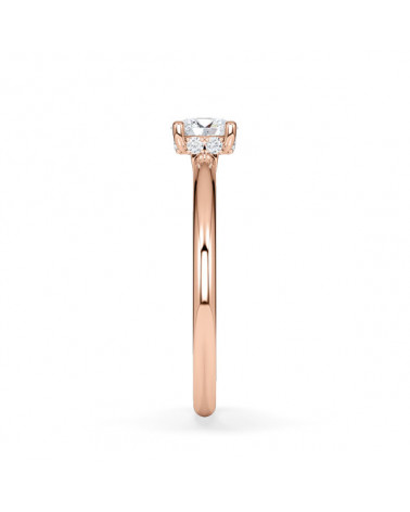 Anillos de compromiso solitarios con diamantes naturales | Staring