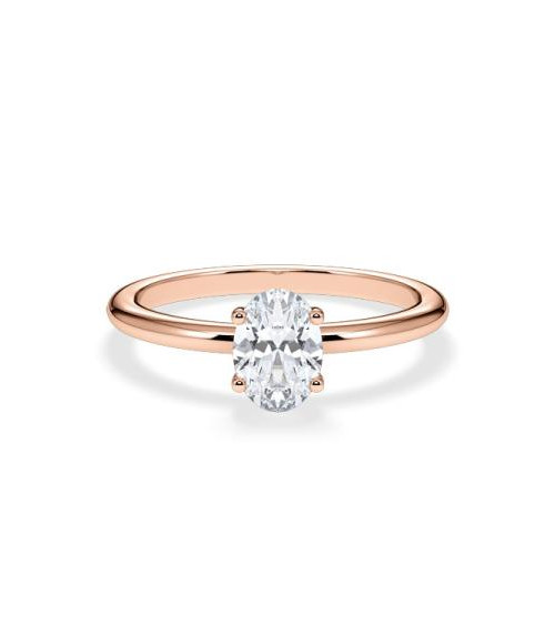 Anillos de compromiso solitarios con diamantes naturales | Staring