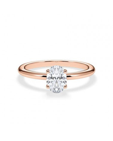 Anillos de compromiso solitarios con diamantes naturales | Staring