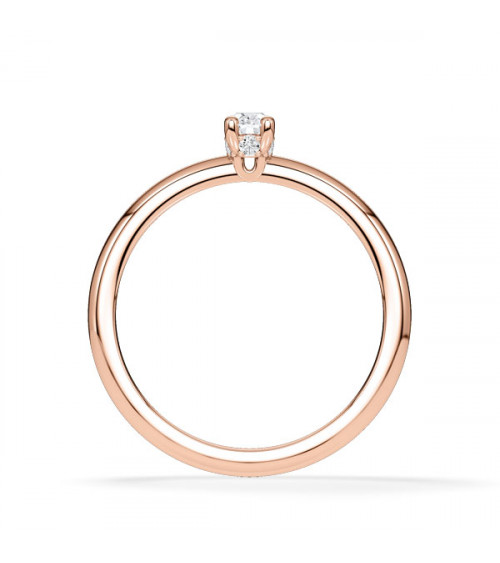 Anillos de compromiso solitarios con diamantes naturales | Staring