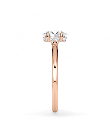 Anillos de compromiso solitarios con diamantes naturales | Staring