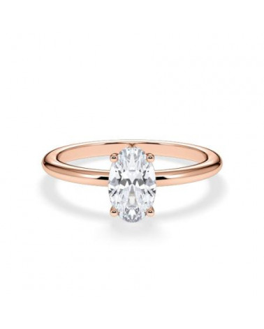 Anillos de compromiso solitarios con diamantes naturales | Staring
