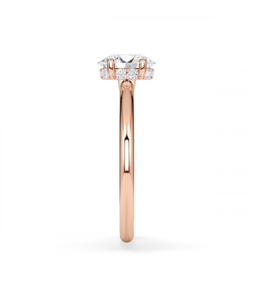 Anillos de compromiso solitarios con diamantes naturales | Staring