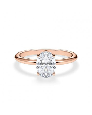 Anillos de compromiso solitarios con diamantes naturales | Staring