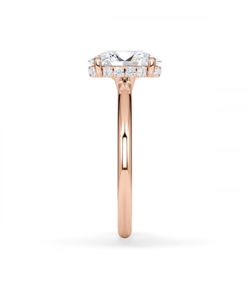 Anillos de compromiso solitarios con diamantes naturales | Staring