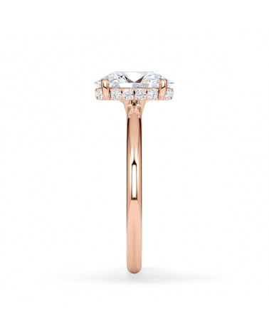 Anillos de compromiso solitarios con diamantes naturales | Staring
