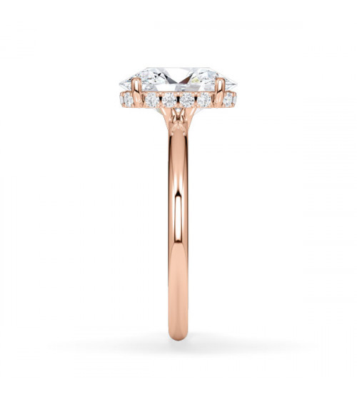 Anillos de compromiso solitarios con diamantes naturales | Staring