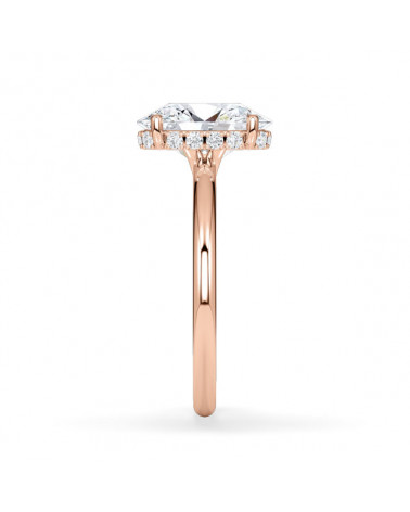 Anillos de compromiso solitarios con diamantes naturales | Staring