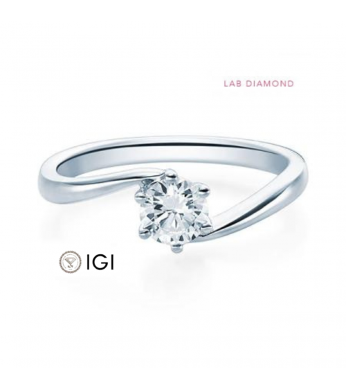 Anillo de pedida con diamante artificial en Tenerife | Staring