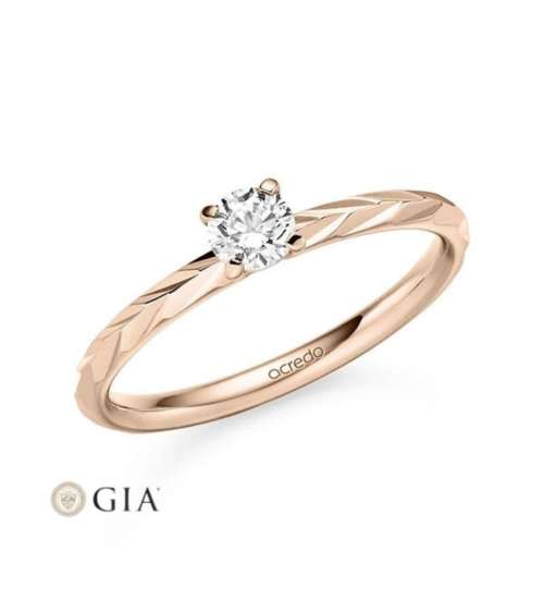 Nueva colección de anillos en oro rosa para la pedida | Staring