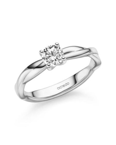 Exclusive Platinum 950 engagement ring for the proposal | Staring