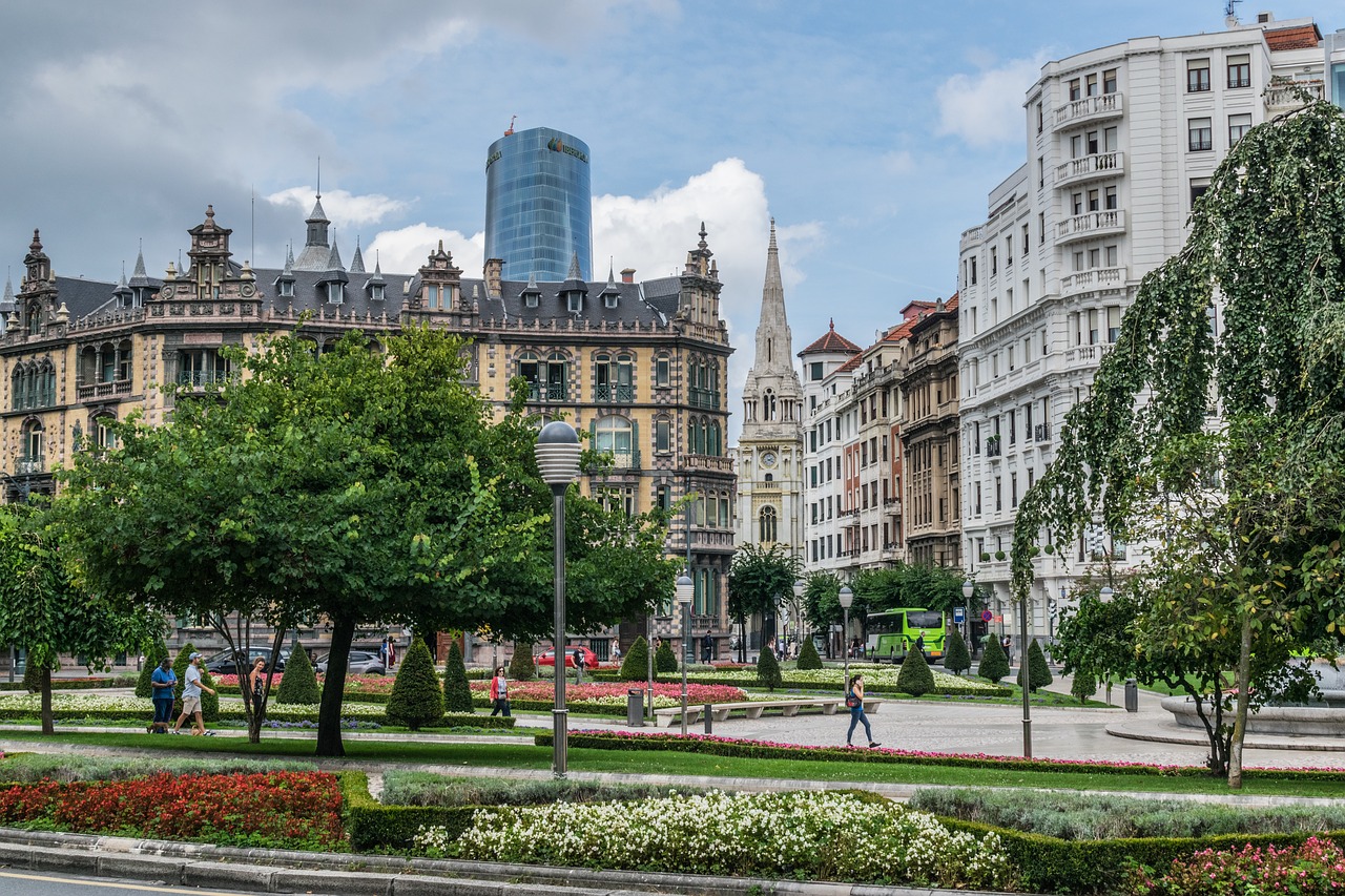 Vista de la cuidad de Bilbao