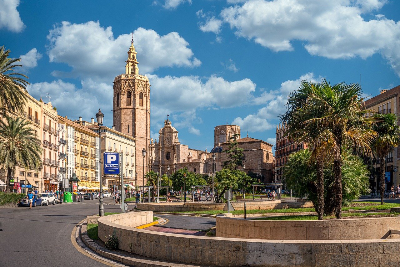 Vista de la cuidad de Valencia